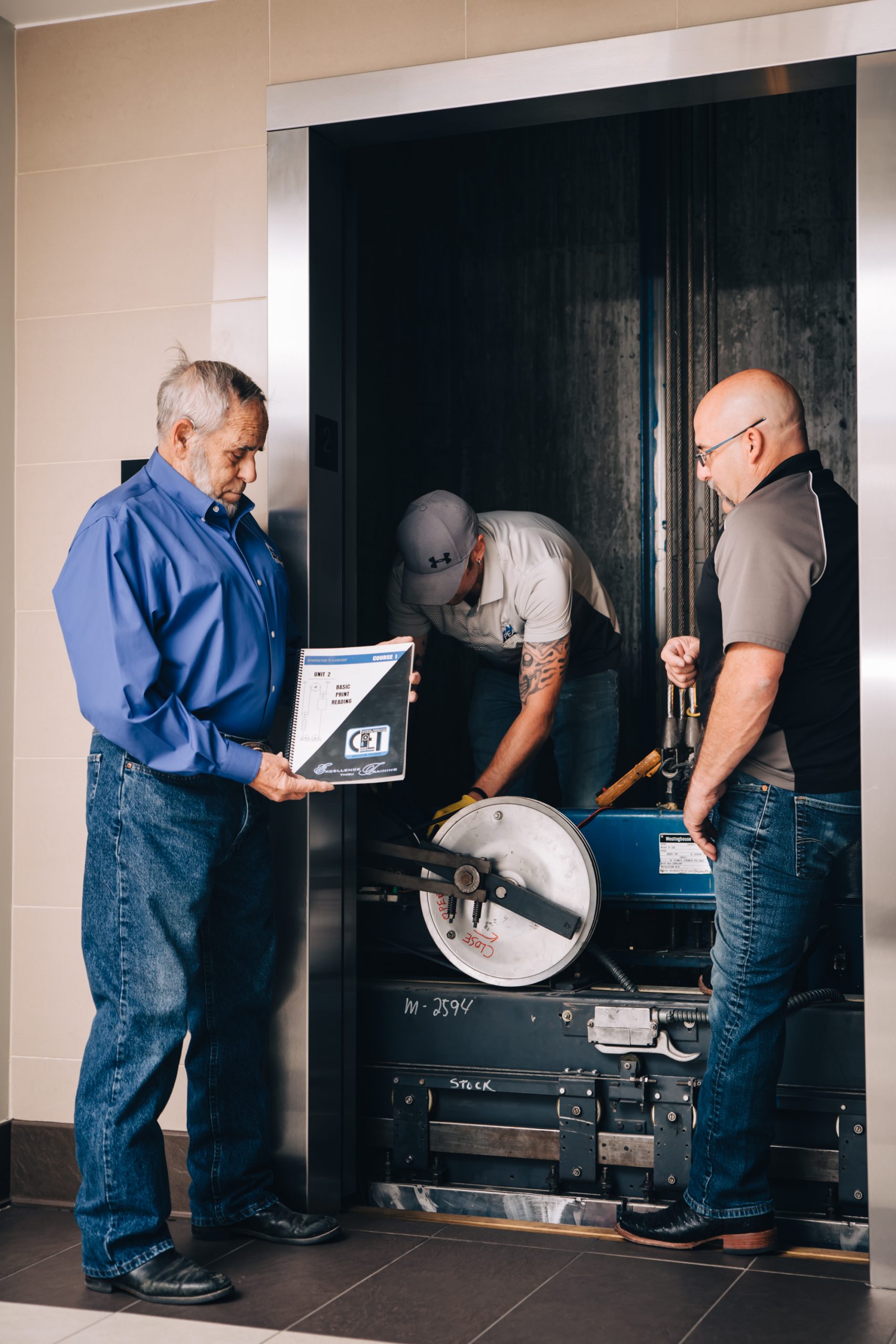 Elevator maintenance